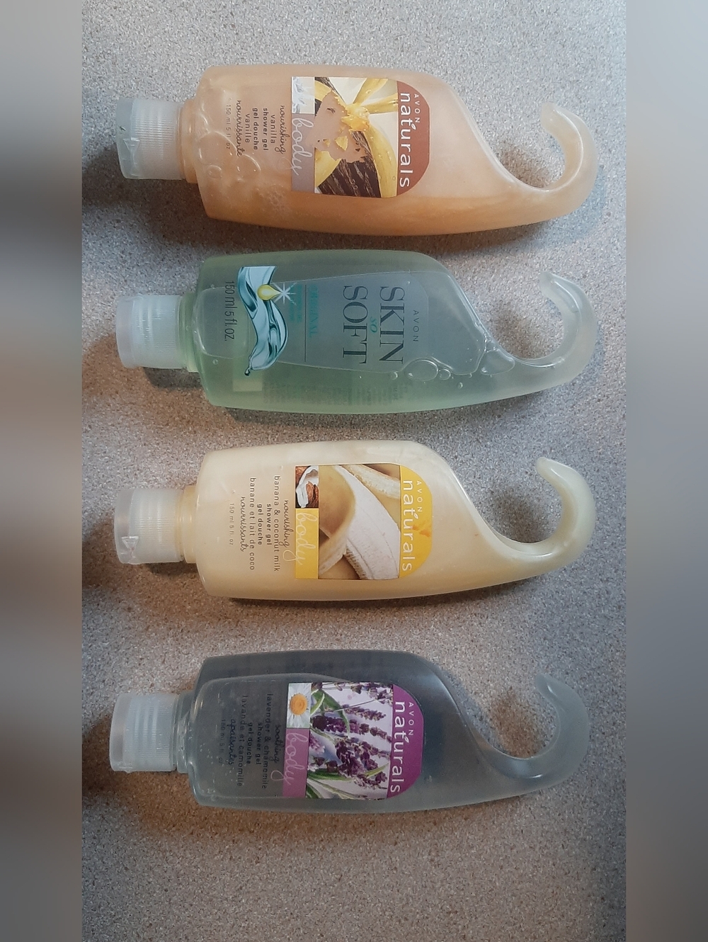 4 Lot of Avon Body Washes-All Sealed